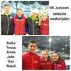Jade, Amée, Bas en Boika hebben zich geplaatst voor NK Junioren Sprint/Lange afstanden