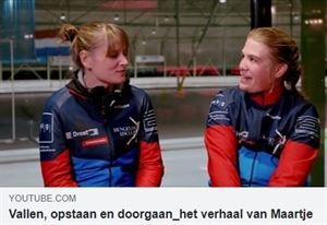 Vallen, opstaan en doorgaan, het verhaal van Maartje