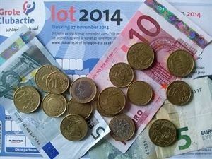 Inleveren geld Grote Clubactie