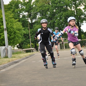 Skeelerevenement groot succes!