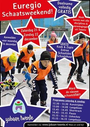 Het Euregio Schaatsweekend!